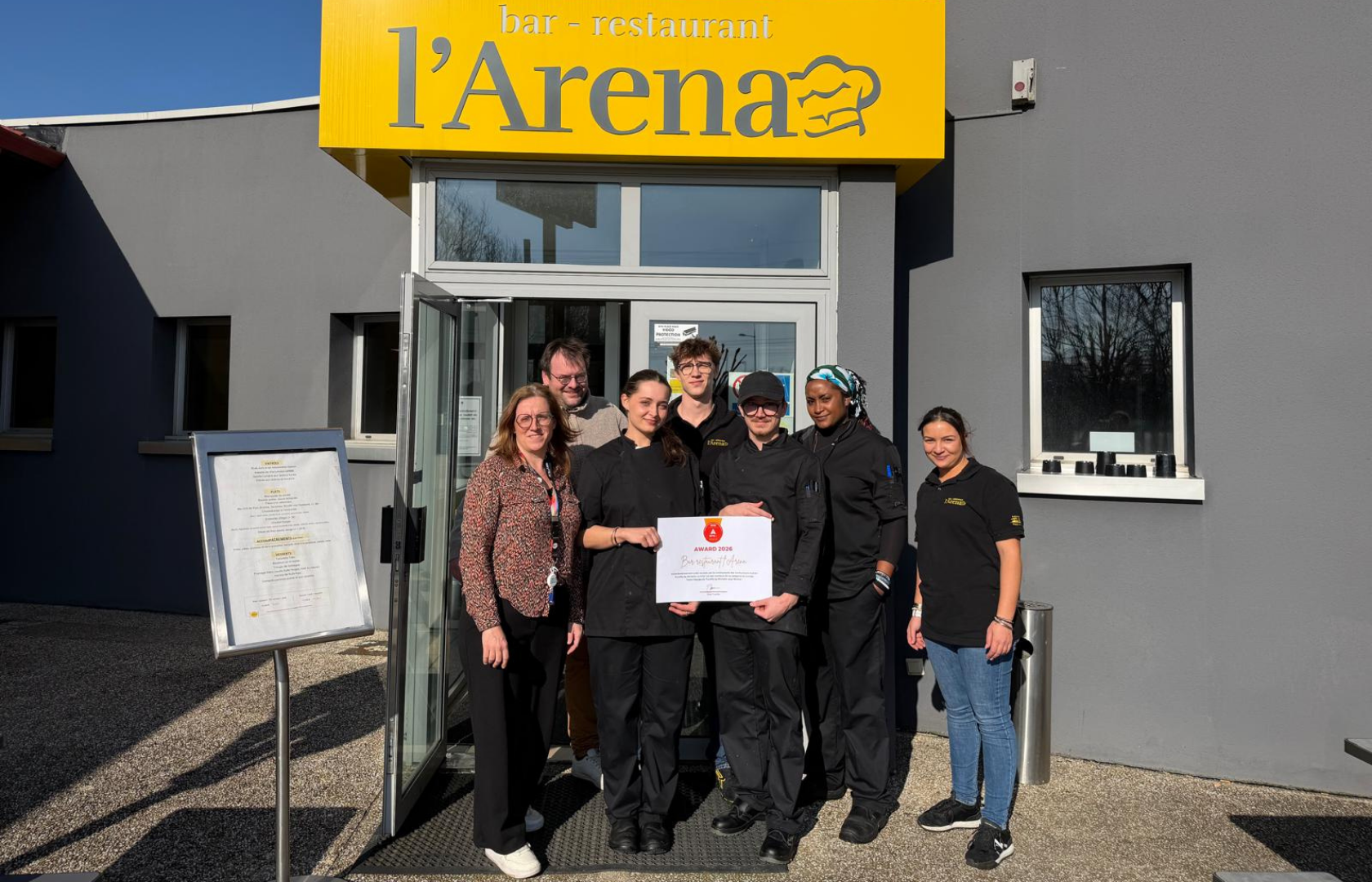 Bar-restaurant l'Arena Toulouse Eurocentre Castelnau-d'Estrétefonds Truckfly