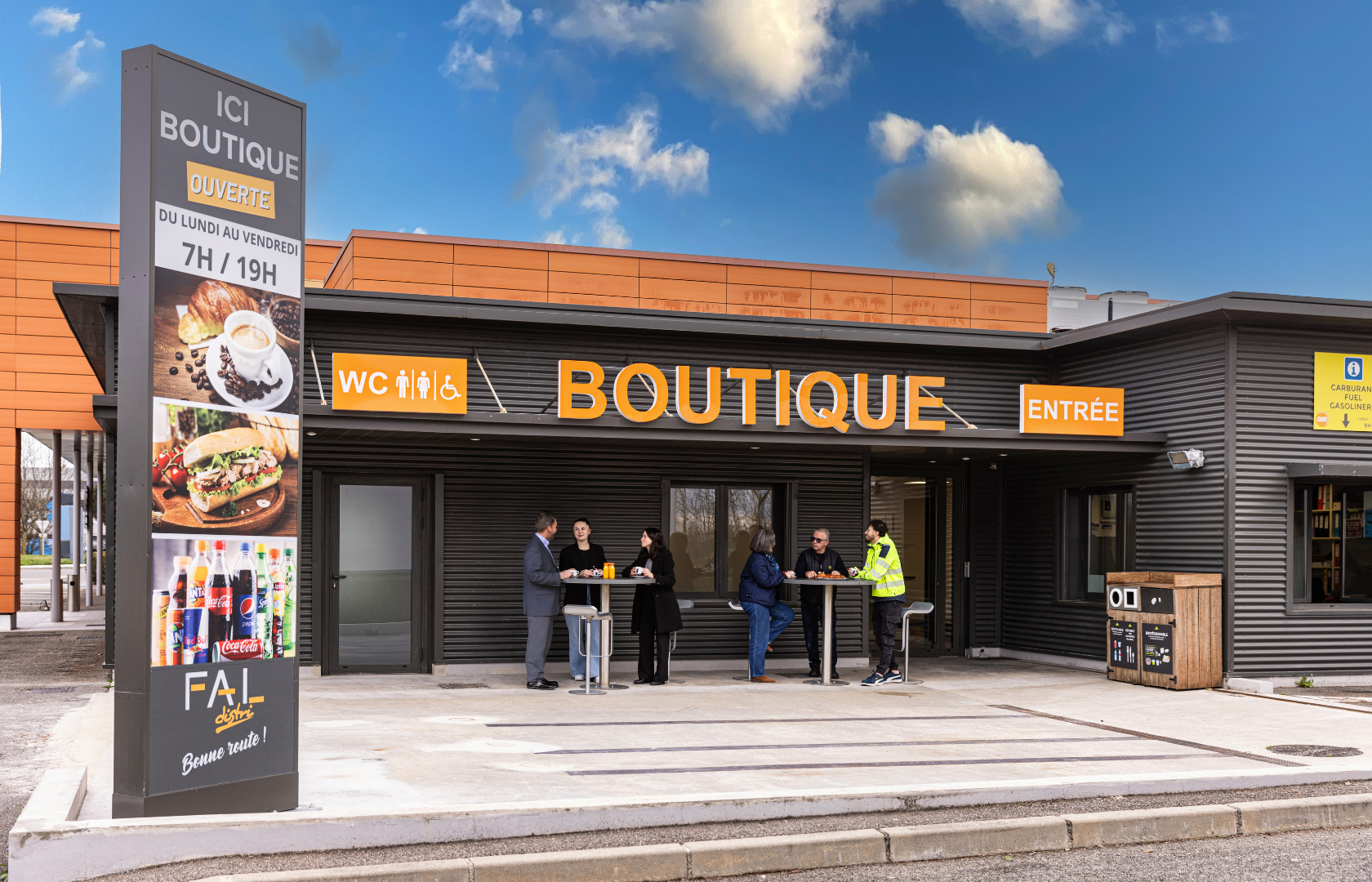 Boutique station-service FAL Distri Toulouse Eurocentre Castelnau-d'Estrétefonds