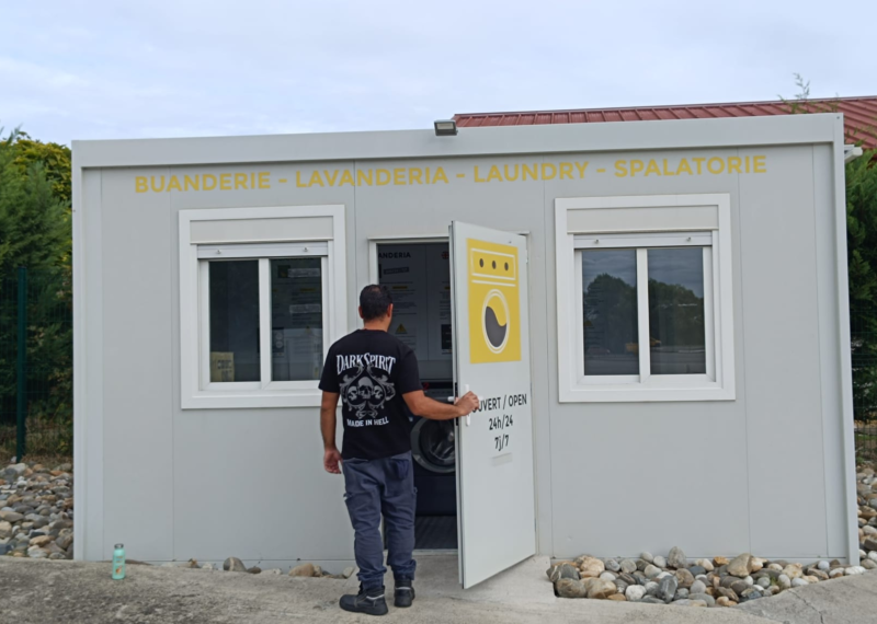 Buanderie pour chauffeurs routiers : plus de confort chez Truck Arena 31