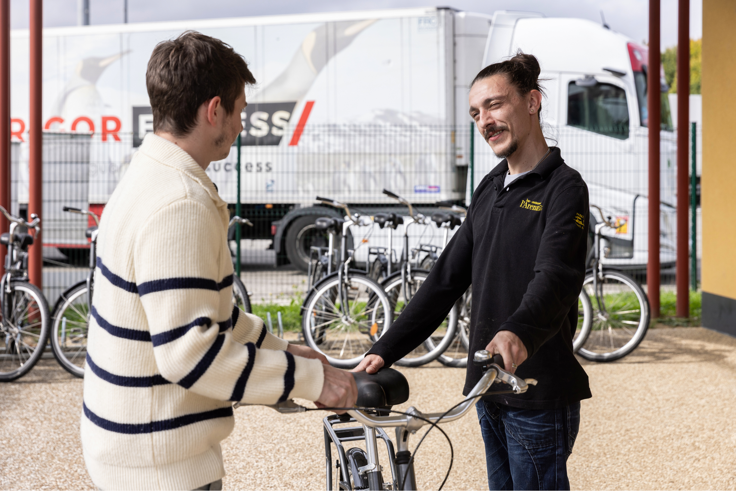 Vélos parking poids lourds sécurisé Truck Arena 31 Toulouse Eurocentre